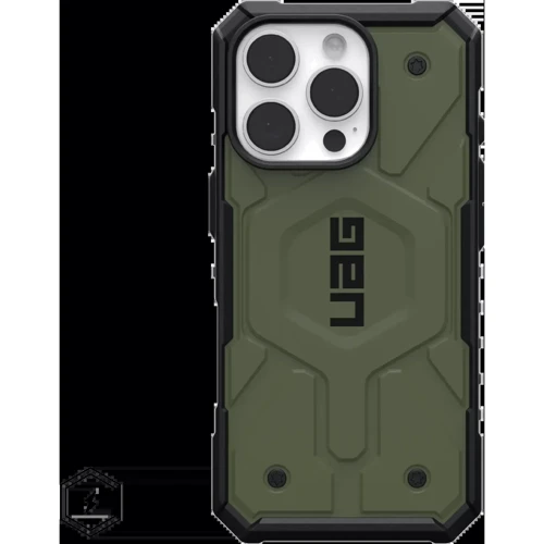 Чохол для iPhone Urban Armor Gear UAG Pathfinder Magsafe Olive Drab (114468117272) for iPhone 16 Pro