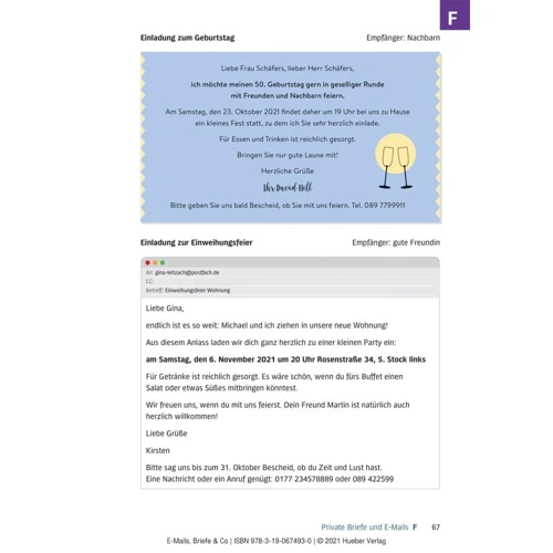 Deutsch üben: E-Mails, Briefe & Co: Обкладинка Мягкая