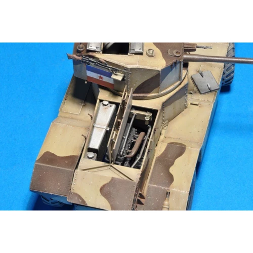 Сборная модель MiniArt Британский бронеавтомобиль AEC Mk.II (MA35155) фото 9