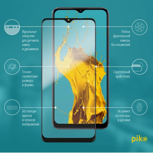 Аксессуар для смартфона Piko Tempered Glass Full Glue Black for Realme C11: Совместимость Realme C11