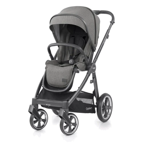 Универсальная коляска 2 в 1 BabyStyle Oyster 3 Mercury / City Grey