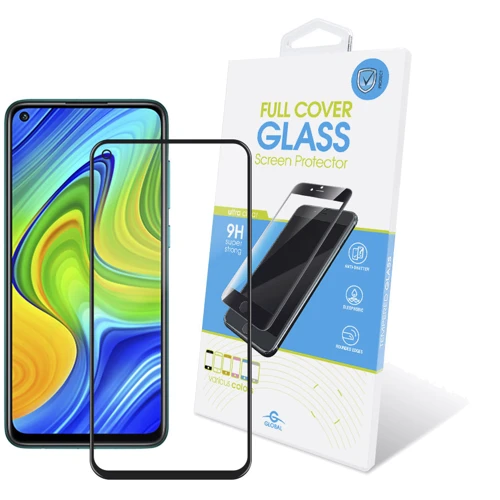 

Global Tempered Glass Full Glue Black for Xiaomi Redmi Note 9 / Redmi 10X