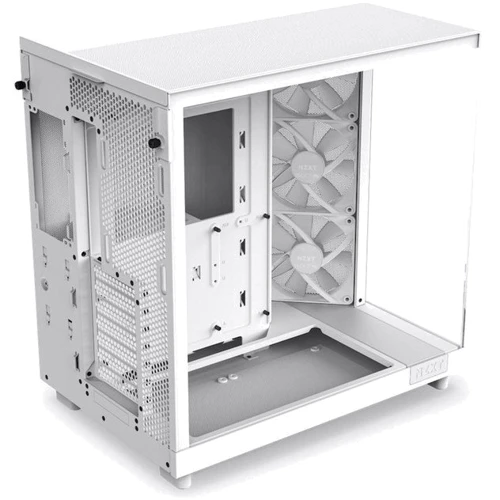 Корпус NZXT H6 Flow RGB All White (CC-H61FW-R1): Форм-фактор материнской платы ATX / Micro-ATX / Mini-ITX