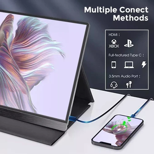 Монитор Sibolan S27A Portable Monitor: Покрытие экрана антибликовое