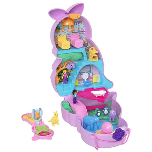 Игровой набор Polly Pocket Веселые приключения из кенгуру (HKV50) фото 3