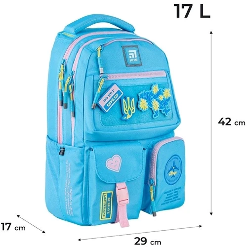 Рюкзак Kite Education teens 2587M-6 (K24-2587M-6): Вікова група от 9 до 12 лет