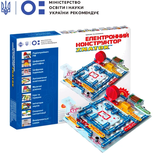 Конструктор Znatok (999 схем) (REW-K001)