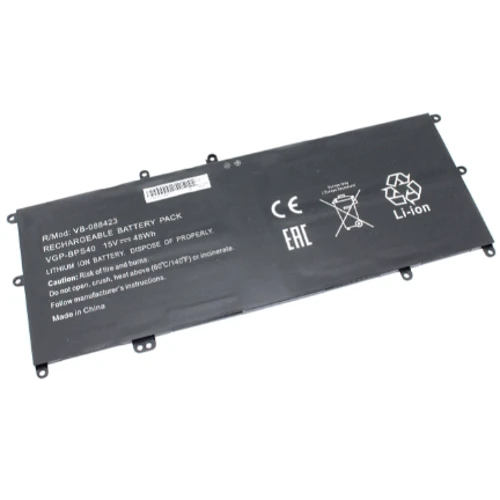 Батарея для ноутбука Sony VAIO VGP-BPS40 SVF14 SVF15 14.8V Black 3200mAh OEM (988423)
