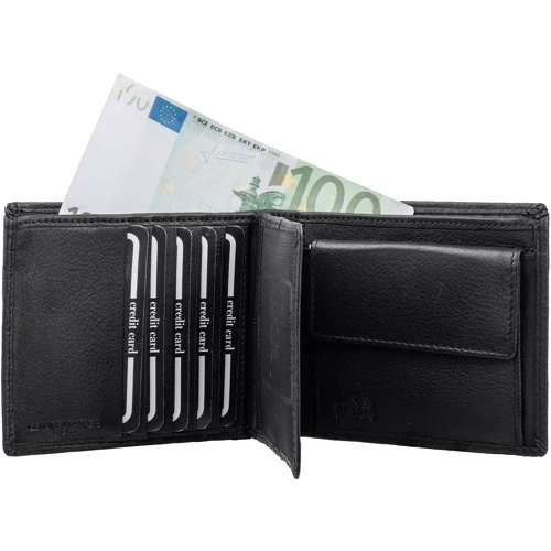Чоловіче портмоне PA чорне (DNKN27661-PAK-black): Країна виробник Польща