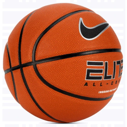 Мяч для игры Nike ELITE ALL COURT 8P 2.0 DEFLATED баскетбольный оранжевый, черный, серебристый Уни 6 (N.100.4088.855.06): Вид Баскетбольные