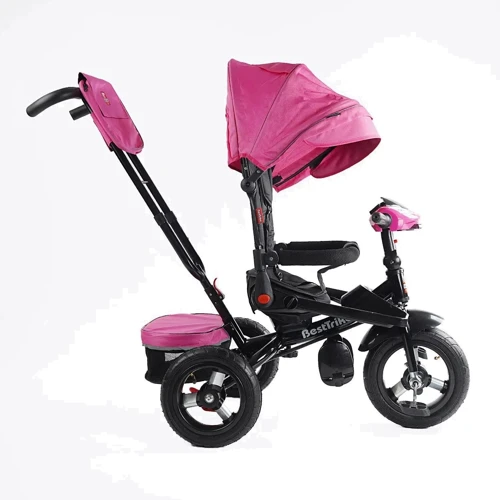 Детский велосипед Best Trike 3-х колесный розовый (6088F 701-16): Диаметр колес, дюймов 12