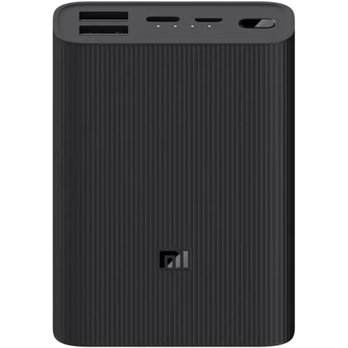 Внешний аккумулятор Xiaomi Power Bank Mi 3 Ultra Compact 10000mAh 22.5W Black (BHR4412GL): Количество USB 3