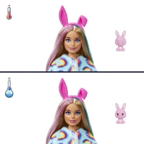 Кукла Barbie Cutie Reveal - милый кролик (HHG19): Особенности Сюрприз