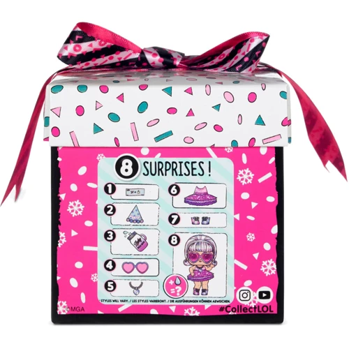 Игровой набор с куклой L.O.L. SURPRISE! серии "Present Surprise" - ПОДАРОК (в ассорт., в дисплее) 570660: Особенности Меняет цвет, Сюрприз