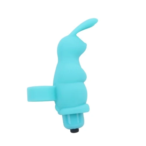 Вибромассажер на палец Chisa Sweeiie Rabbit, Blue