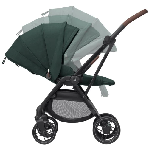 Прогулянкова коляска Maxi-Cosi Leona2 Twillic Green (1204403110): Ширина шасі 46 см