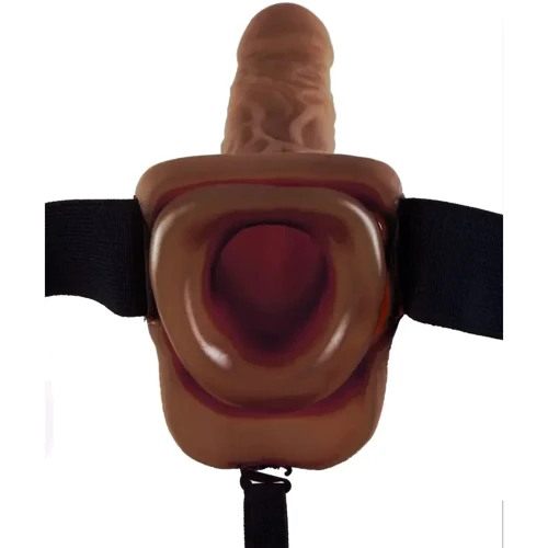 Полый страпон Pipedream Fetish Fantasy 9 Inch Hollow Strap-On (коричневый)