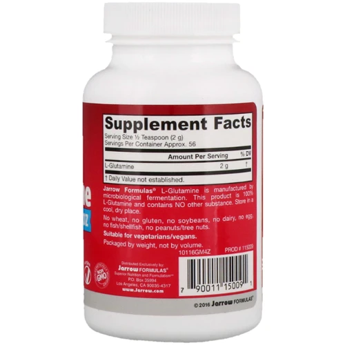 Jarrow Formulas L-Glutamine Powder 113 g (JRW-15009): Тип глютамин