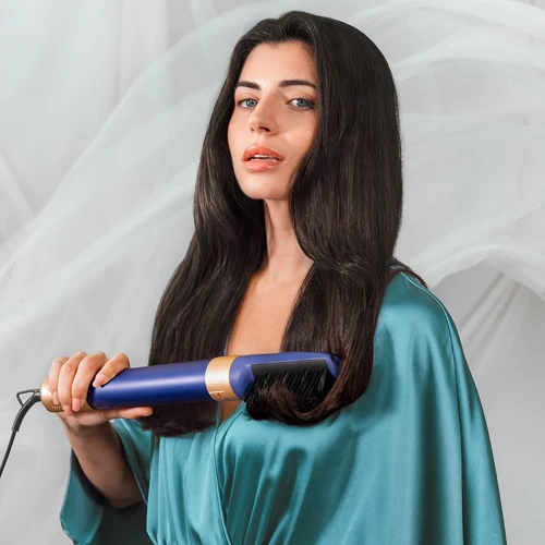 Стайлер CECOTEC Bamba CeramicCare 12in1 AirGlam Blue (CCTC-00250): Насадки в комплекте Щетка, Расческа