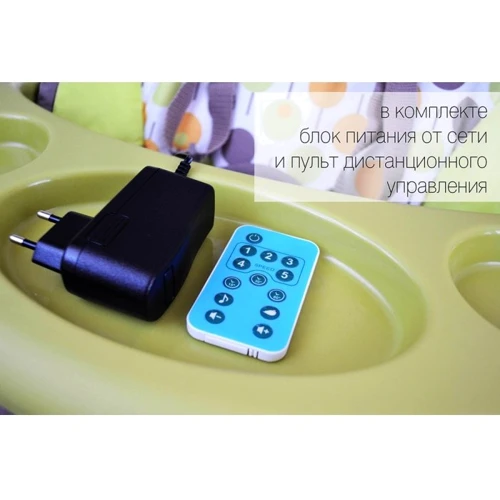 Колыбель-качели Carrello Nanny CRL-0005 Grey Planet: Конструкция опоры без колесиков