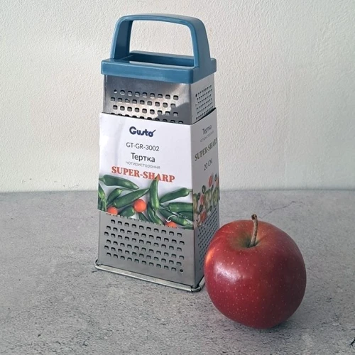Терка Gusto GT-GR-3002 Super Sharp четырехсторонняя 20см (126986)