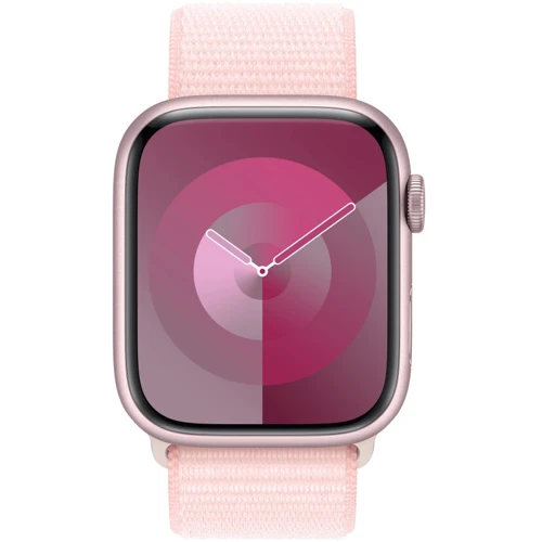 Аксесуар для Watch Apple Sport Loop Light Pink (MT5F3) для Apple Watch 42/44/45/49mm: Сумісність Apple Watch 49mm, Apple Watch 44mm, Apple Watch 42mm, Apple Watch 45mm