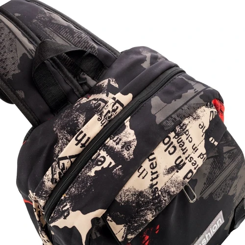 Мужской рюкзак Valiria Fashion серый (3DETBI5392-1): Тип ручки Плечевой ремень, Короткая ручка