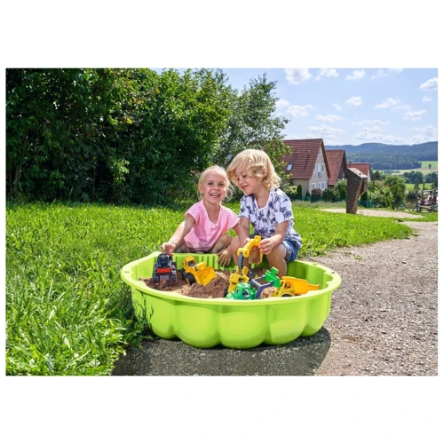 Пісочниця-басейн BIG, 88х88х21 см, зелена, 18+