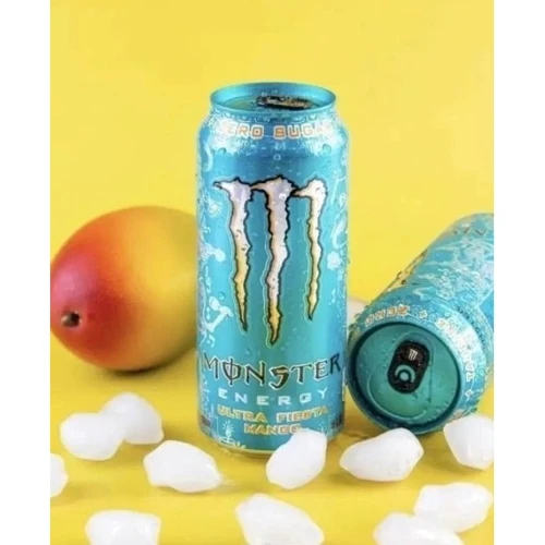 Напій енергетичний (без цукру) Monster Energy Ultra Fiesta Mango Zerо 500 ml