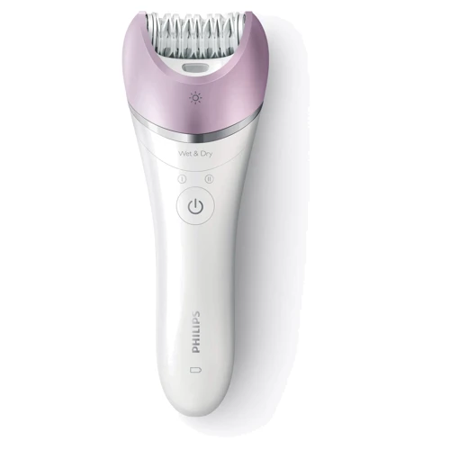 Эпилятор Philips BRE635/00: Влажная эпиляция Есть