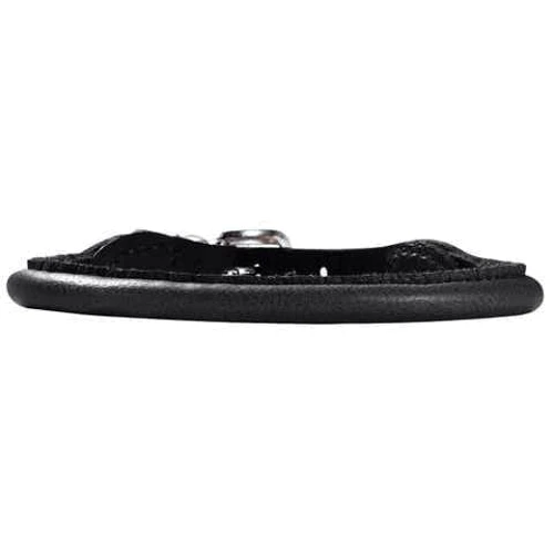 Ошейник круглый Hunter Round & Soft Elk Petit кожаный 6 мм 33-37 см черный (4016739420763): Производитель Hunter