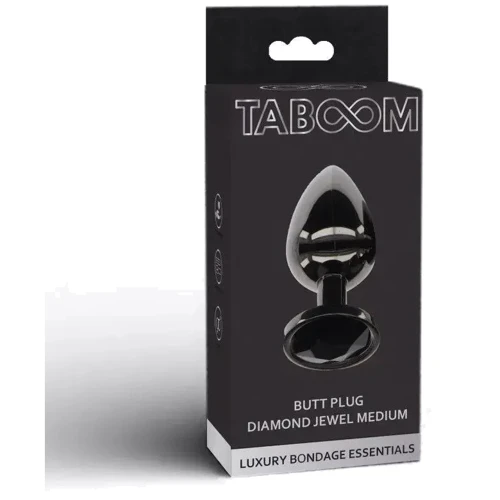Анальная пробка Taboom M Butt Plug With Diamond Jewel
