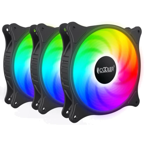 Кулер PcСooler FX 120 ARGB BK 3in1: Рівень шуму, dB 33.2