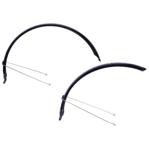 Крыло Крылья 29" Pl ширина 80мм BRAVVOS X080 черный со стойкой f.390 r.390 полноразмерные (MUD-29-003)