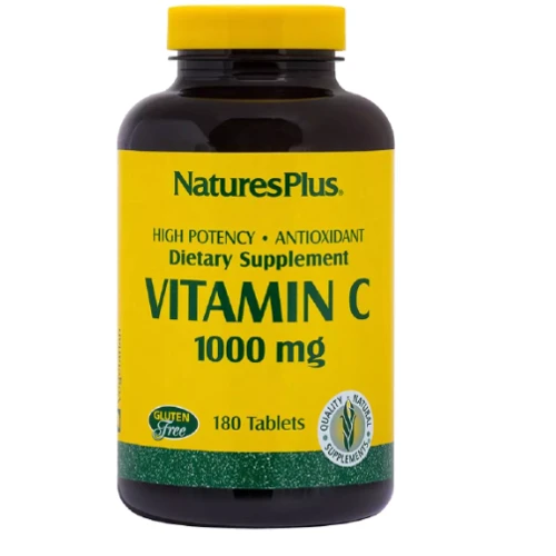 Nature's Plus Vitamin C 1000 mg Вітамін C 180 таблеток