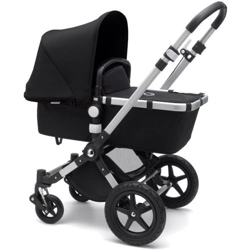 Универсальная коляска 2 в 1 Bugaboo Cameleon 3 Plus Alu /Black, черный на серебряной раме: Количество блоков 1