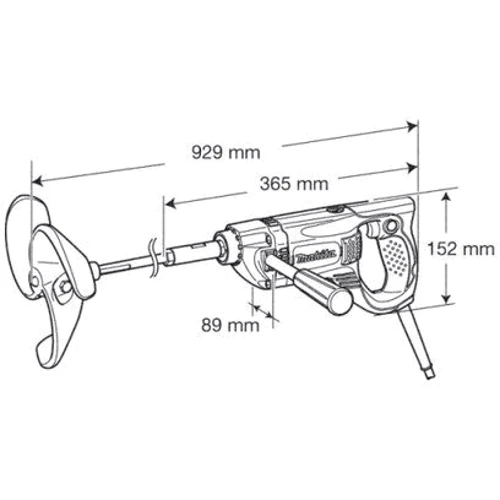 Дриль / міксер Makita UT2204: Призначення Професійний