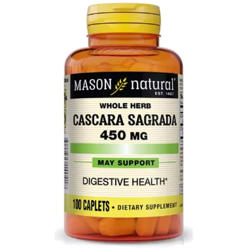 Mason Natural Cascara Sagrada Каскара Саграда 450 мг 100 каплет