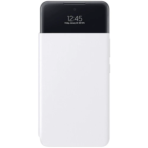 Чехол для телефонов Samsung S View Wallet Cover White (EF-EA536PWEGRU) for Samsung A536 Galaxy A53 5G