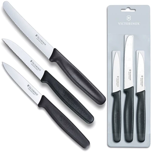 Набор кухонных ножей Victorinox Standard Paring Set 3 пр. (5.1113.3): Материал рукояти полипропилен