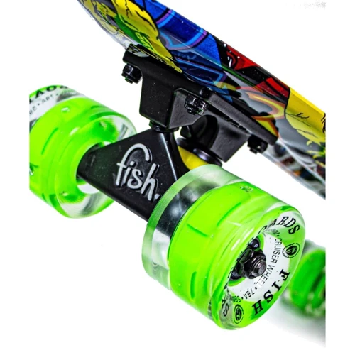 Penny Board Fish Joker Светящиеся колеса