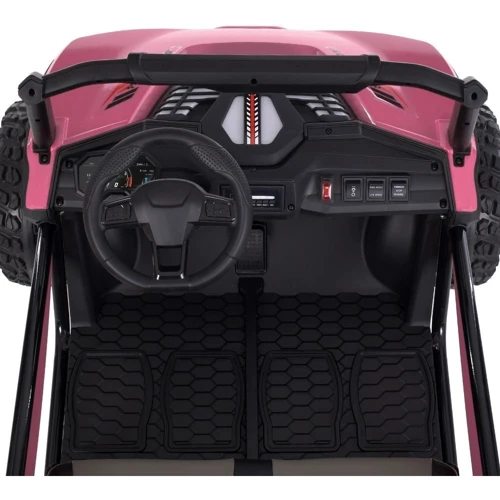 Дитячий електромобіль Bambi Баггі рожевий (M 6205EBLR-8(24V))