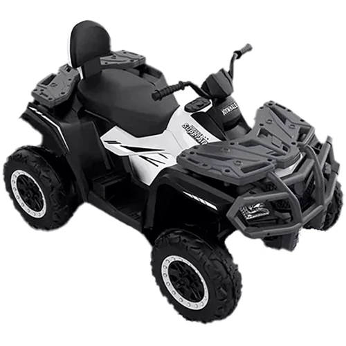 Детский электромобиль-квадроцикл Bambi Racer черно-белый (M 4868EL-1(24V)): Вид квадроцикл