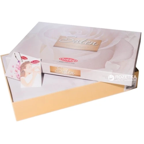 Комплект постільної білизни HOBBY Exclusive Sateen Mystery євро персиковий (22826): Матеріал сатин