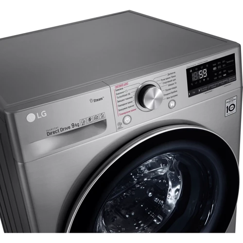 Стиральная машина LG F4V7VW9T: Тип загрузки фронтальная