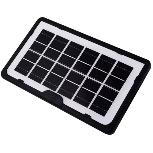 Ліхтар туристичний Cclamp LED GD105 із сонячною панеллю black (38803): Світловий потік, лм 2000