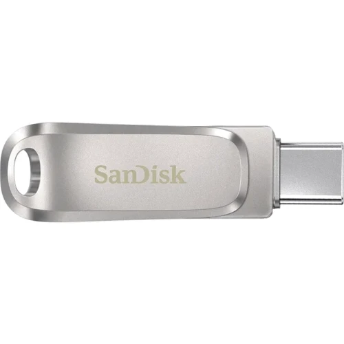 USB-флешка SanDisk 1TB Ultra Dual Luxe USB 3.2+USB-C Silver (SDDDC4-1T00-G46): Максимальная скорость чтения, МБ/с 150