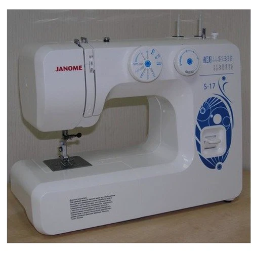 Швейна машина Janome S-17: Максимальна довжина стібка, мм 4