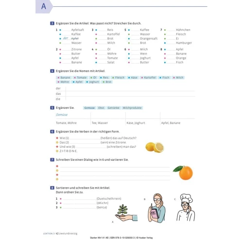 Starten wir! A1: Arbeitsbuch: Кількість сторінок 204