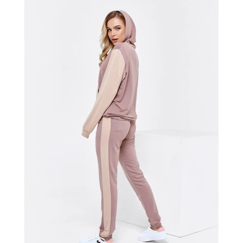 Спортивный костюм ISSA PLUS 12545 42 коричневый: Сезон Демисезон